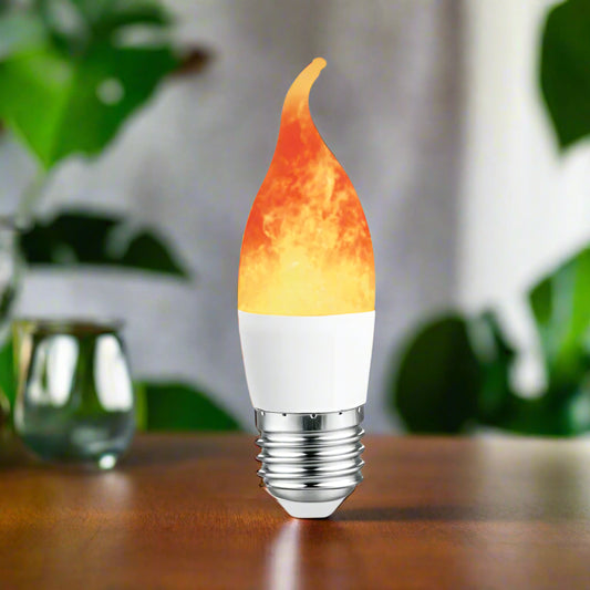 4W Flame Candle Tail LED Bulb – E27 Screw