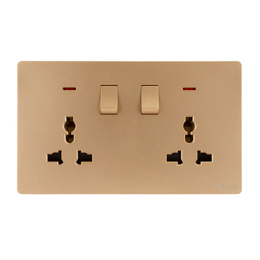Universal Switch Socket Twin
