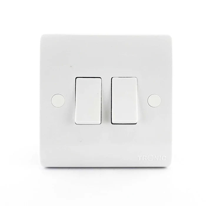 2 Gang 2 Way  Switch Standard
