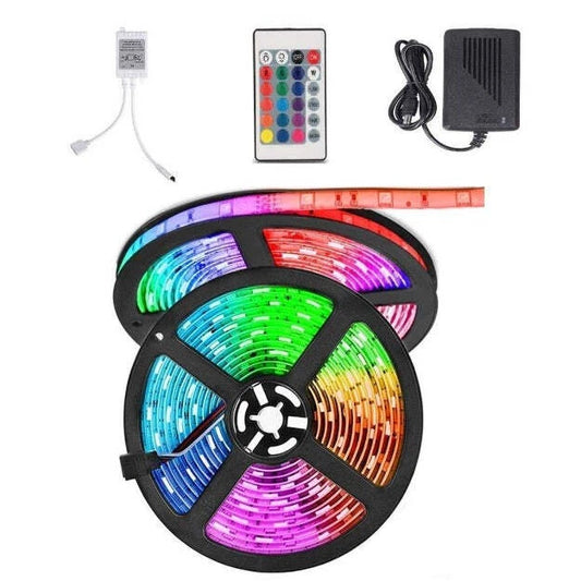 LED Strip Lights, 100ft Rope Light Strips with 44-Key Remote