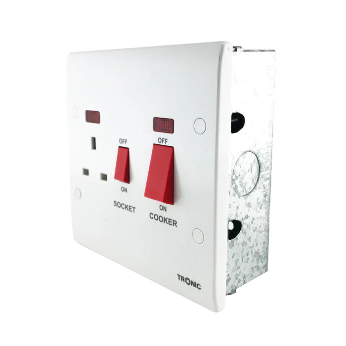 Cooker Unit with Galvanized Iron Switch Box